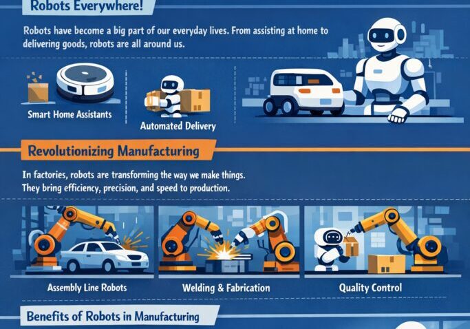 Robots transforming daily life and manufacturing
